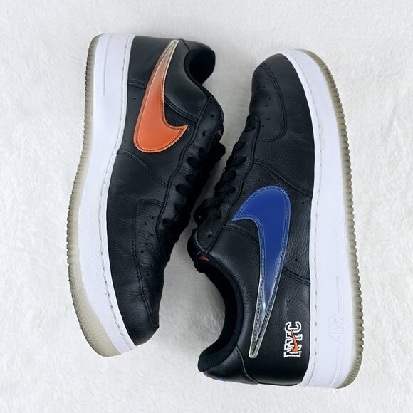 Kith x Nike Air Force 1 Low New York Knicks Away Size 13 CZ7928-001 - Picture 6 of 12